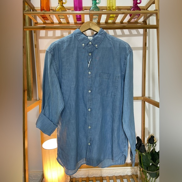 Denim Shirt. Size- L (REGULAR FIT) - Picture 3 of 8